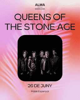 2 entradas Queens of the Stone Age Barcelona 26 de junio